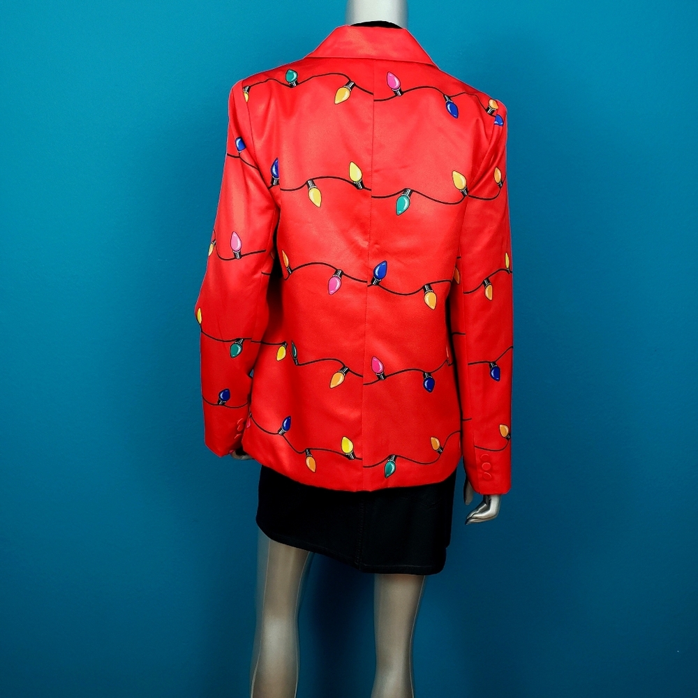 🆕️ 🎄 FOREVER 21 Christmas Lights Blazer // (NWT)